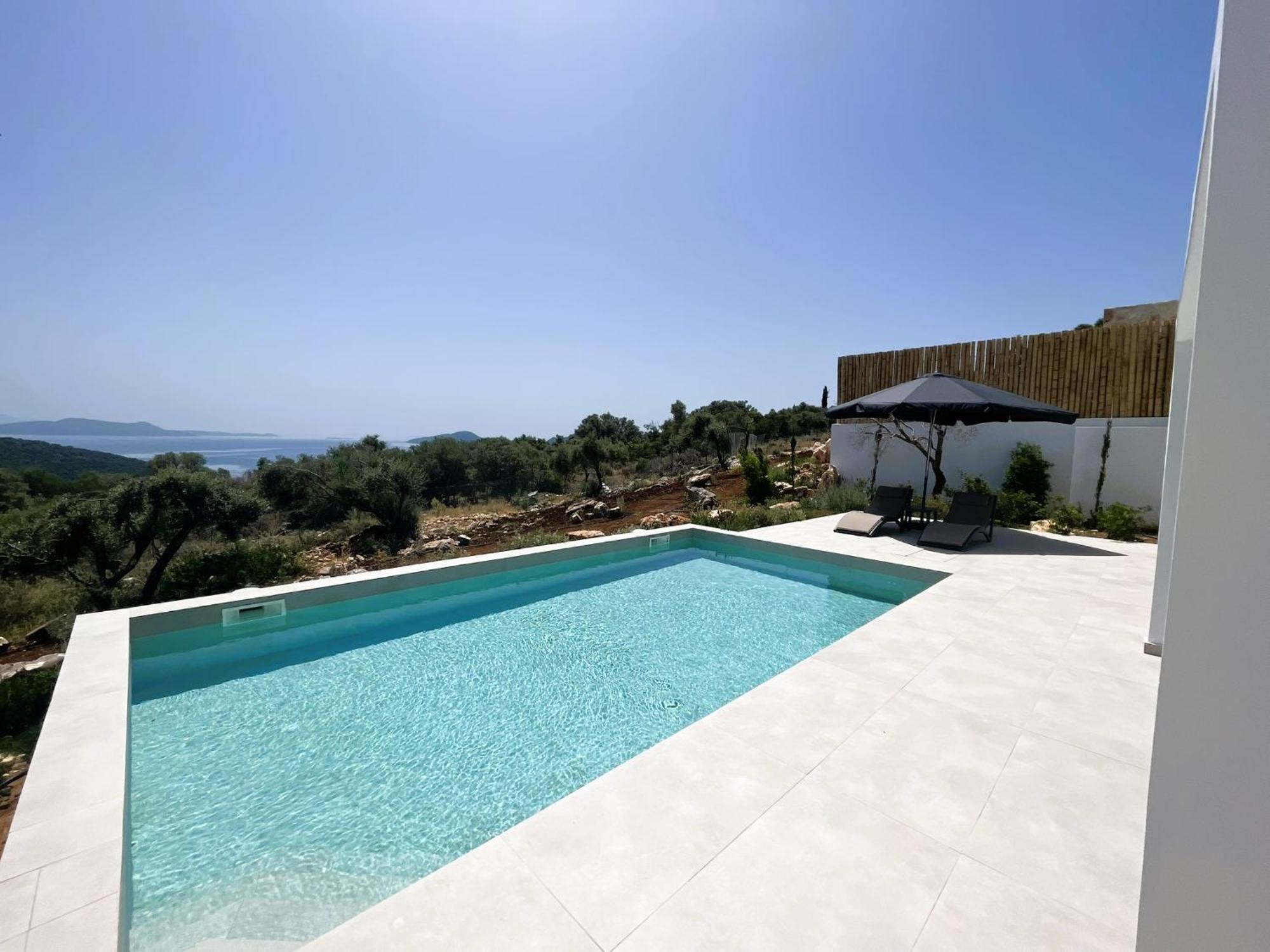 Mesogi Villas, Brand New Modern, Stylish Villas, Private Pool, Seaviews Spartokhórion Eksteriør bilde